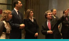 Los príncipes de Asturias visitan la nueva sede del Instituto Cervantes